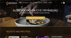 Desktop Screenshot of medusarestaurant.at
