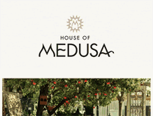 Tablet Screenshot of medusarestaurant.com